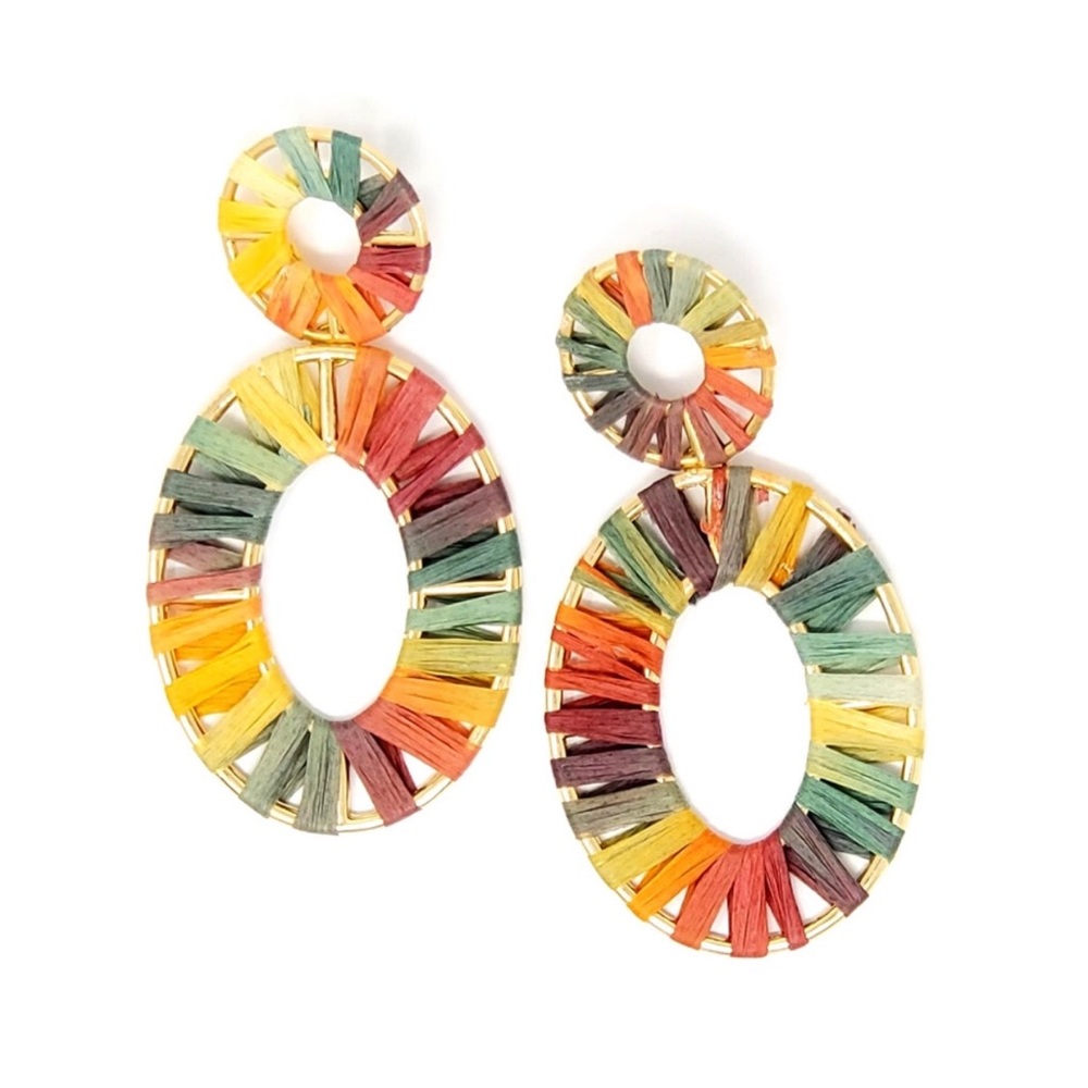 🍍Multicolor Wrapped Earrings🍍